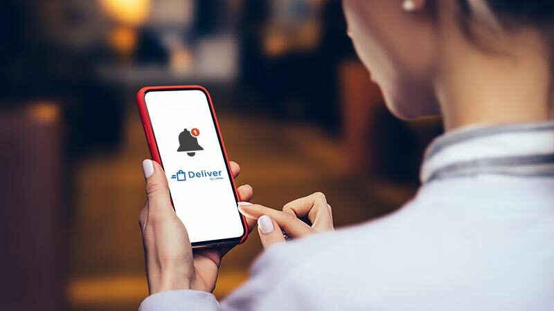 Recevoir instantanément une notification de commande