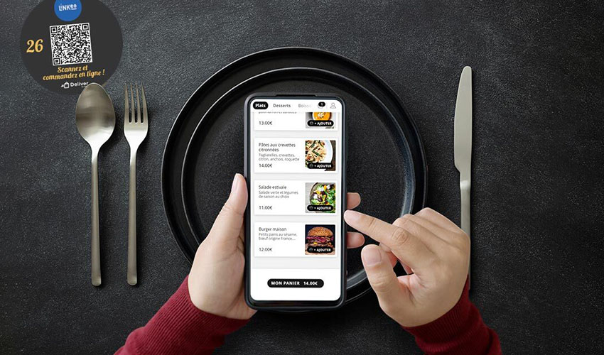 Deliver QR Code à table